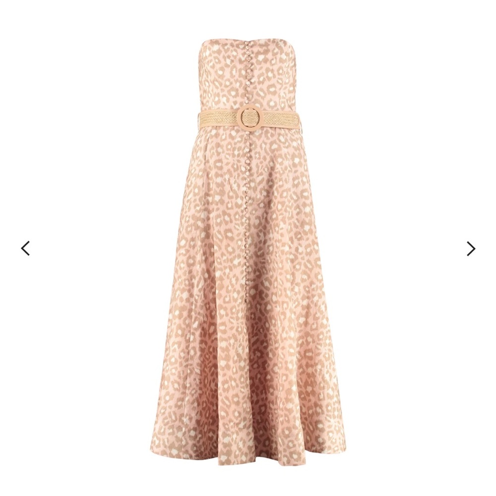 Zimmermann Carnaby Bustier Midi Dress
